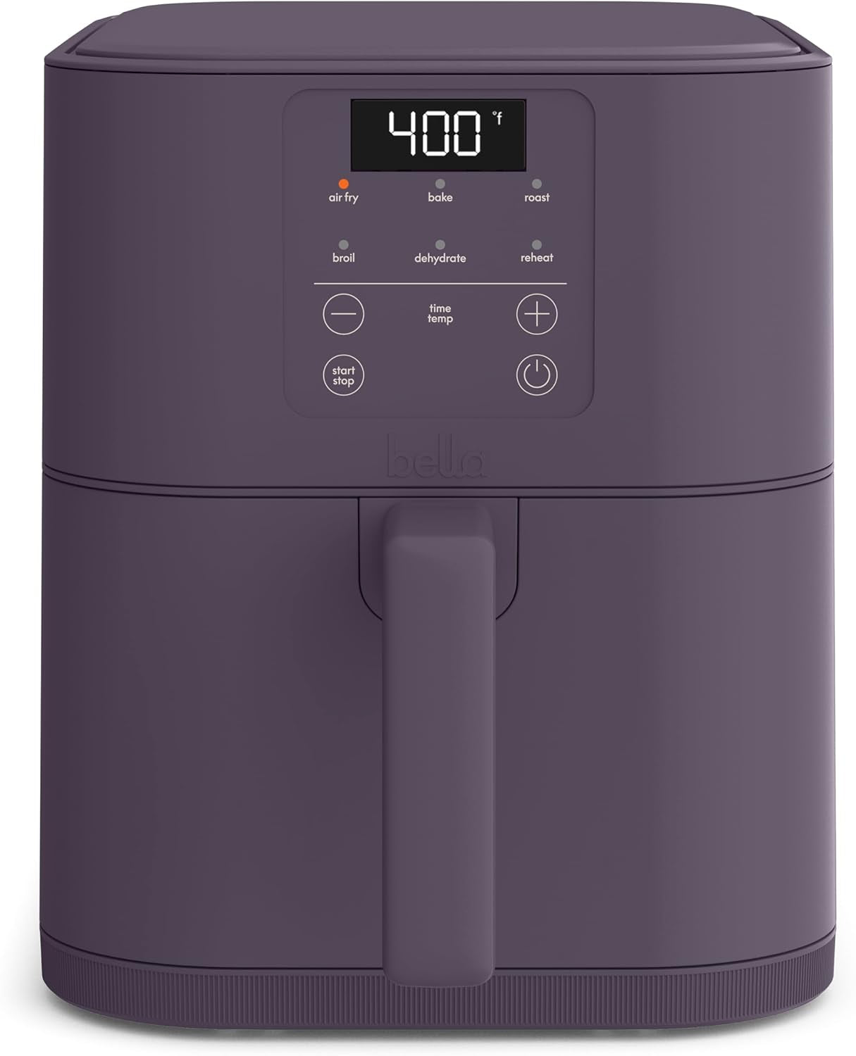 Premium 4 Qt Slim Air Fryer with Ceramic Nonstick Basket | Compact Space-Saving Air Fryer for Small Kitchens