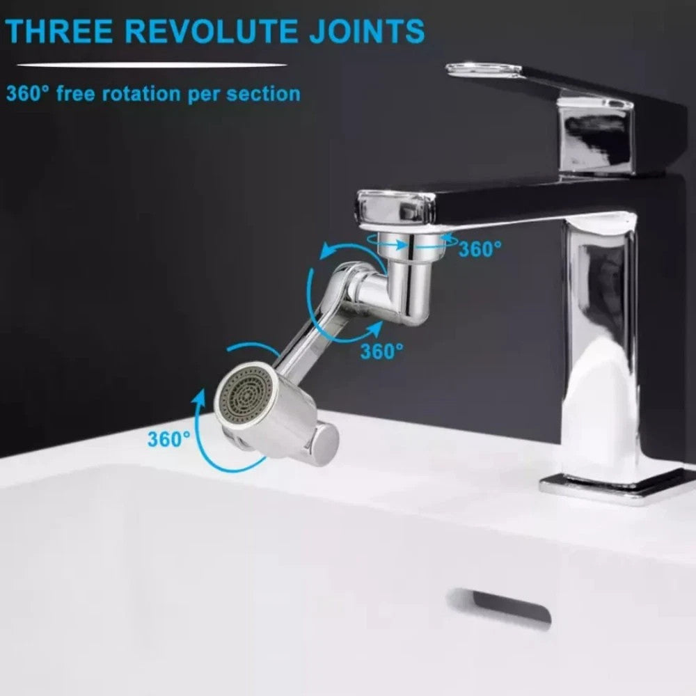 2-Pack 1080° Swivel Faucet Aerator Extenders