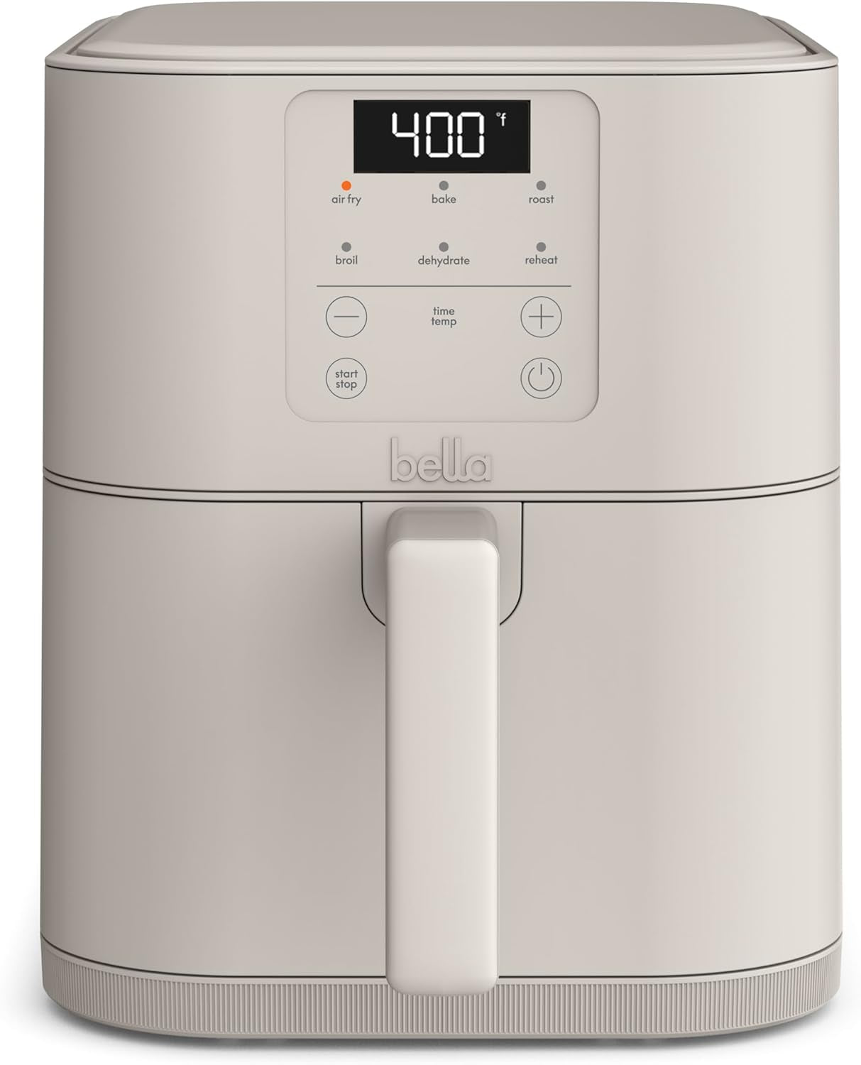 Premium 4 Qt Slim Air Fryer with Ceramic Nonstick Basket | Compact Space-Saving Air Fryer for Small Kitchens