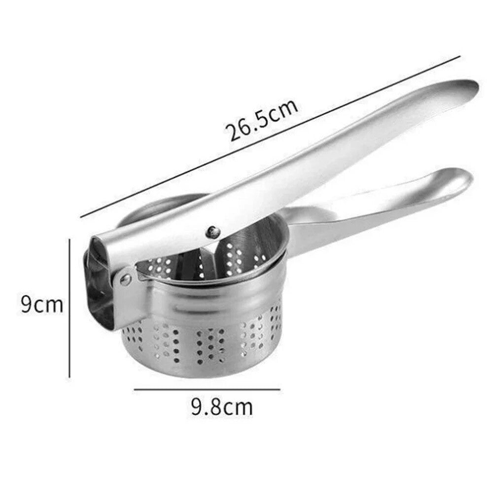 Stainless Steel Potato Ricer & Masher Press – 420 ml