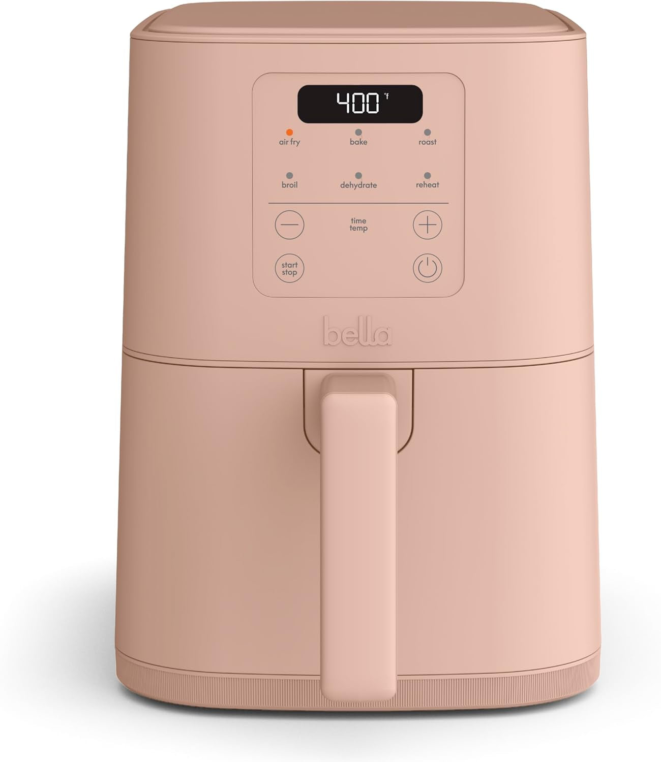 Premium 4 Qt Slim Air Fryer with Ceramic Nonstick Basket | Compact Space-Saving Air Fryer for Small Kitchens