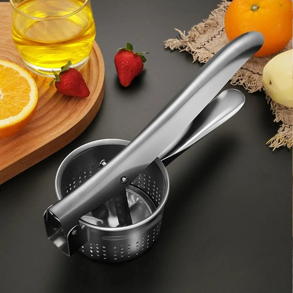 Stainless Steel Potato Ricer & Masher Press – 420 ml