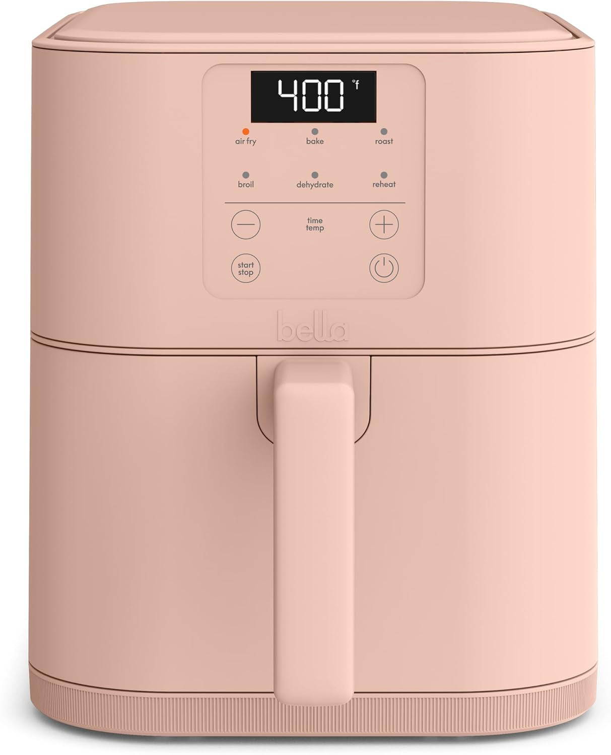 Premium 4 Qt Slim Air Fryer with Ceramic Nonstick Basket | Compact Space-Saving Air Fryer for Small Kitchens