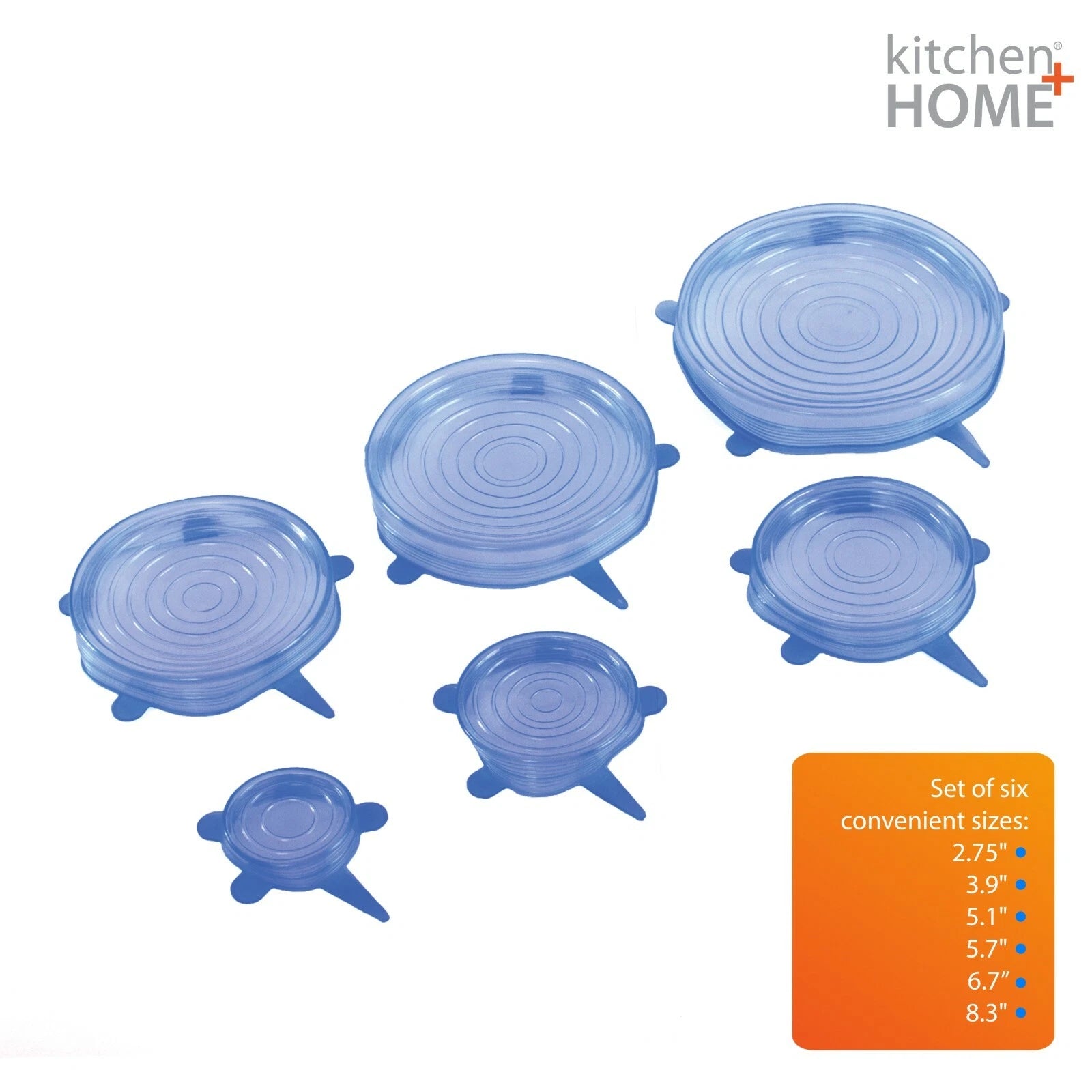 12-Pack Reusable Silicone Stretch Lids – Airtight Food Storage Covers