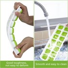 Stackable Silicone Ice Cube Tray Set with Lids – 4 Pack