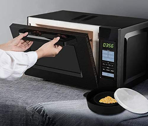 Collapsible Silicone Popcorn Popper – 2.5-Quart Microwave Bowl