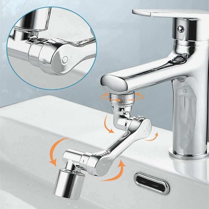 2-Pack 1080° Swivel Faucet Aerator Extenders