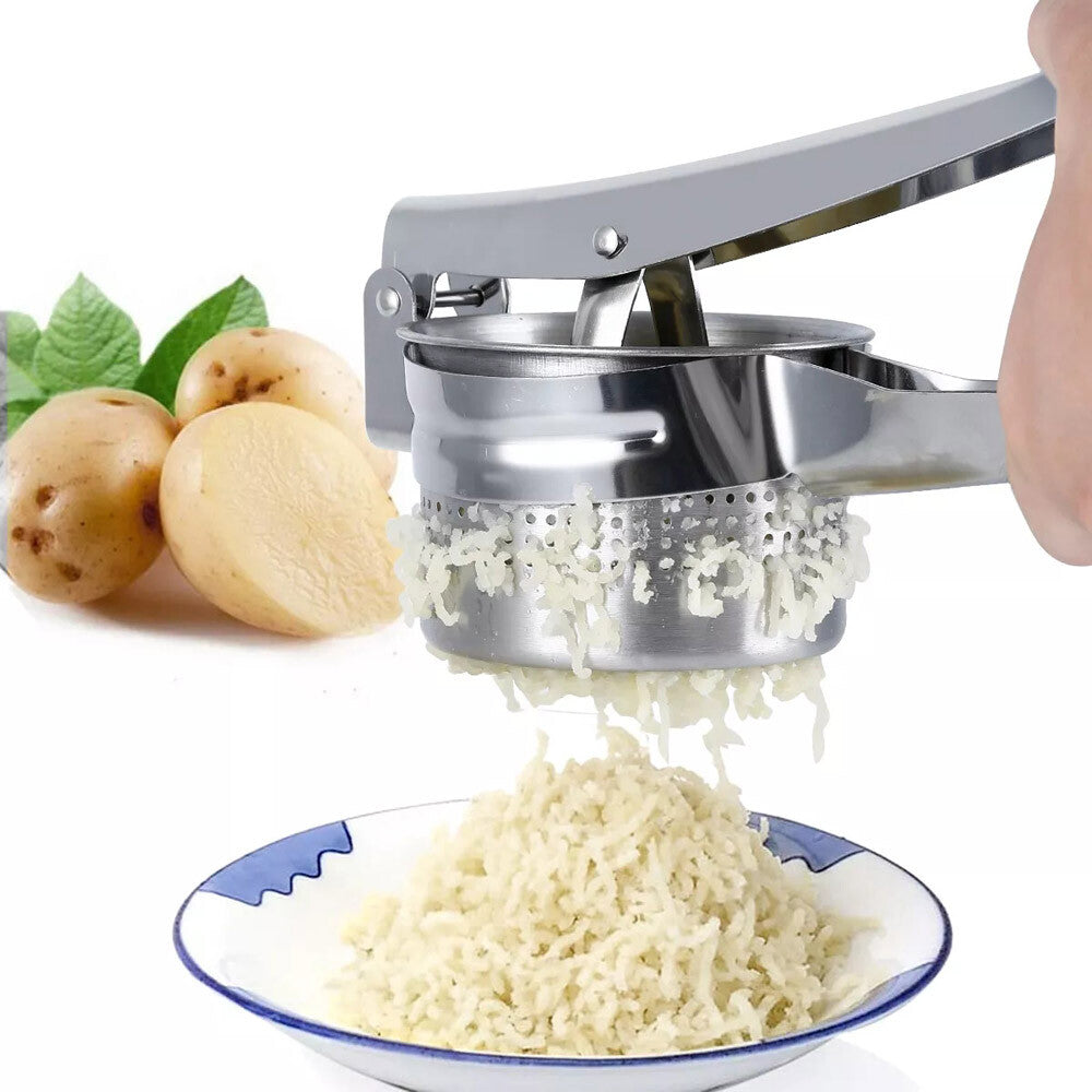Stainless Steel Potato Ricer & Masher Press – 420 ml
