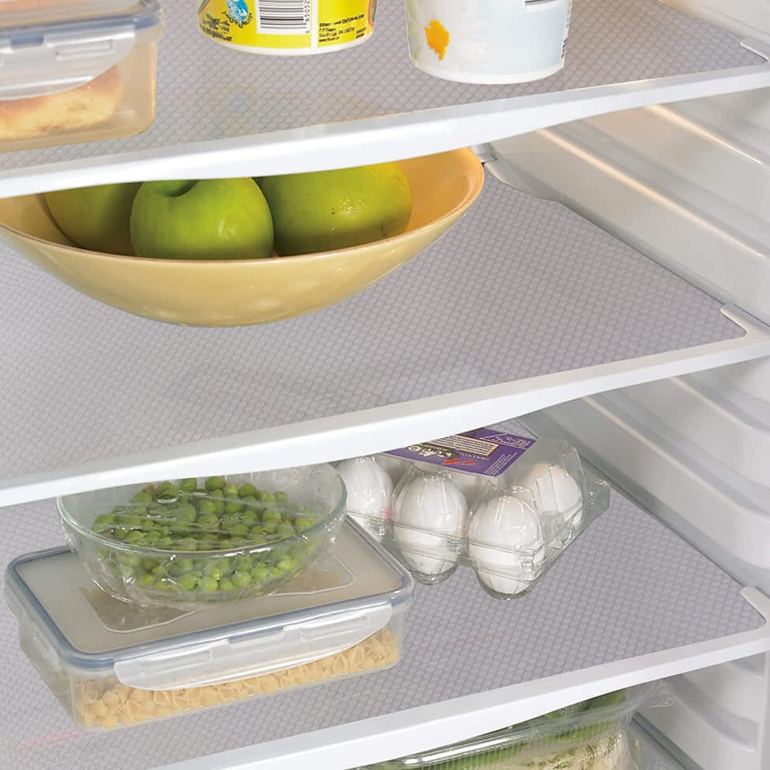 9 Pack Washable Waterproof Fridge Liners and Drawer Mats