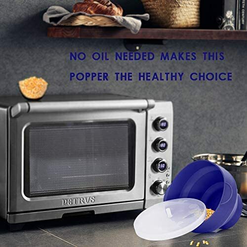 Collapsible Silicone Popcorn Popper – 2.5-Quart Microwave Bowl