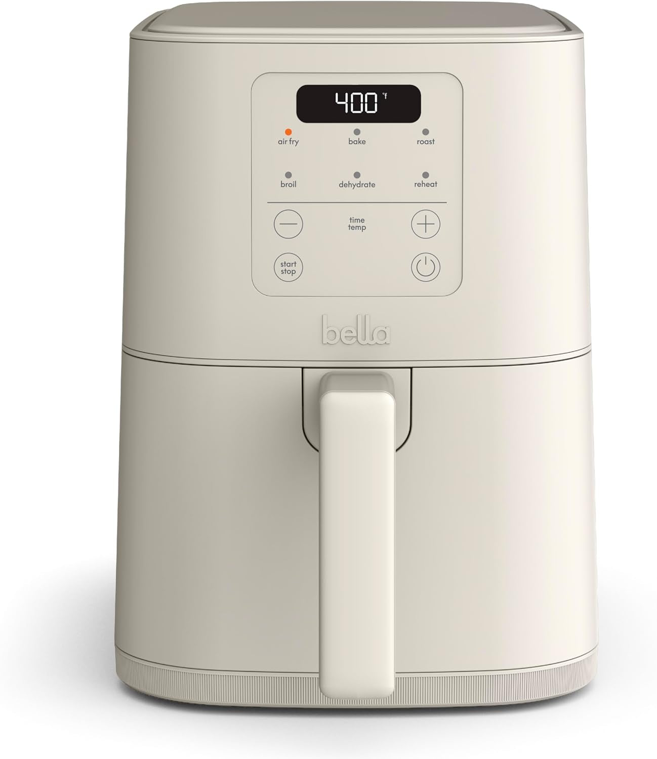Premium 4 Qt Slim Air Fryer with Ceramic Nonstick Basket | Compact Space-Saving Air Fryer for Small Kitchens