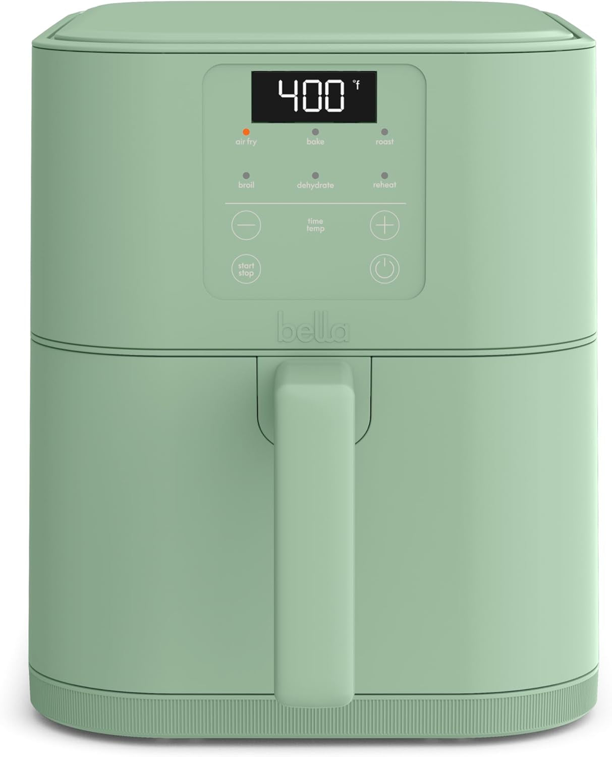 Premium 4 Qt Slim Air Fryer with Ceramic Nonstick Basket | Compact Space-Saving Air Fryer for Small Kitchens