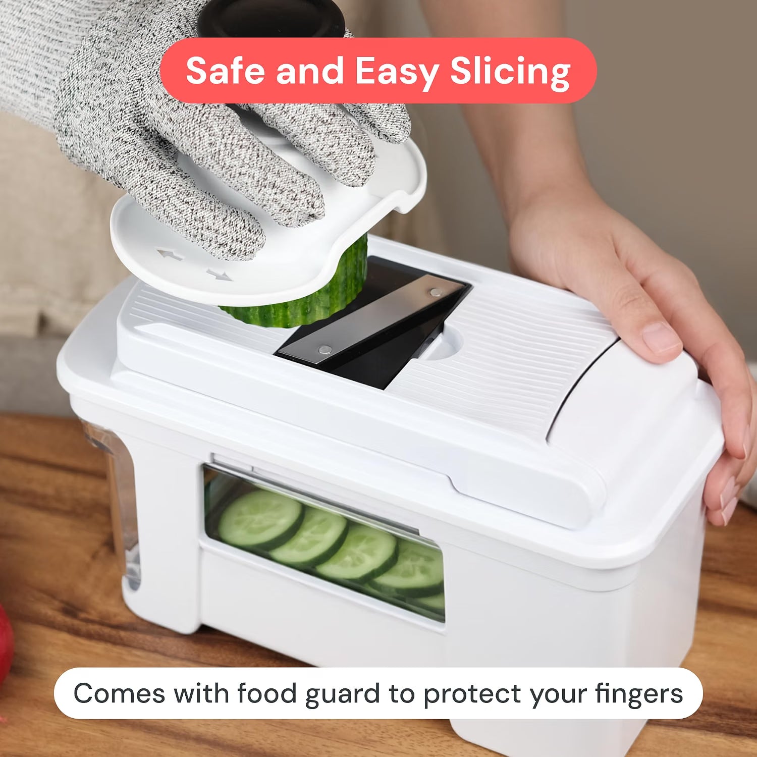 14-Piece Vegetable Chopper & Mandoline Slicer Set with 3-in-1 Spiralizer