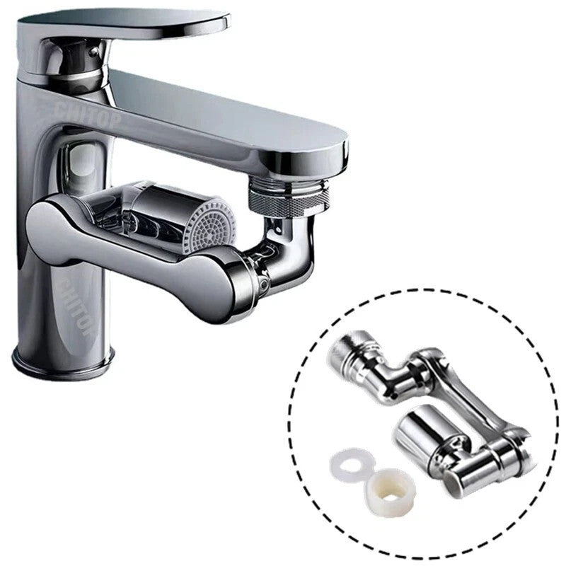 2-Pack 1080° Swivel Faucet Aerator Extenders