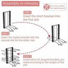 Adjustable 8-Tier Pots & Pans Organizer Rack – Kitchen Cabinet Storage Holder