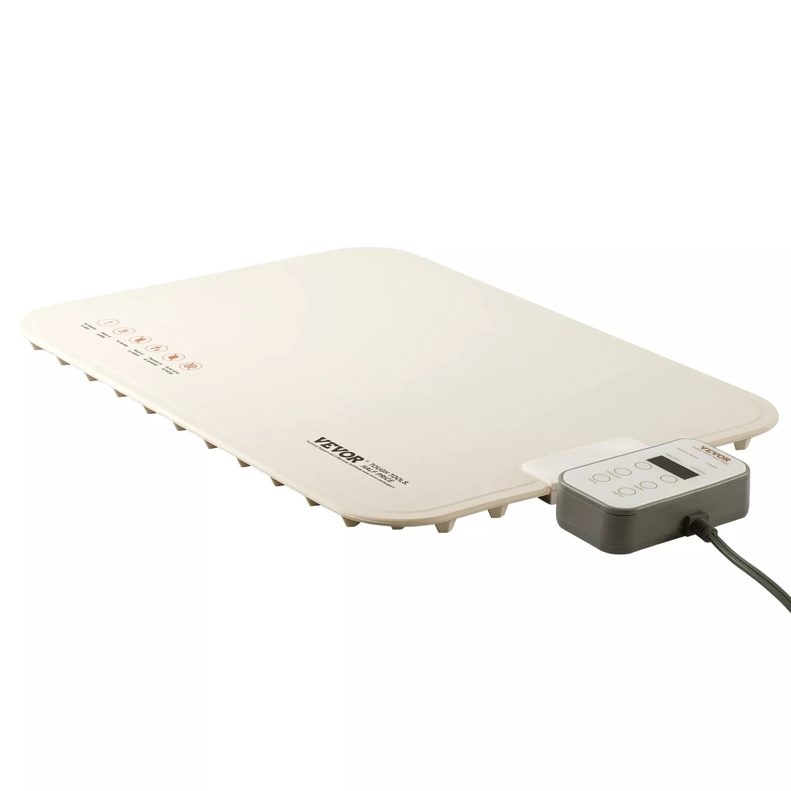 Warming Mat For Food,Food Warming Mat, Electric Warming Tray With 7 Temperatures Setings And 4 Hours Timer,Heating Fastly In 10s,Portable Food Warmers For Buffets Party,Family Gatherings(Cream Color