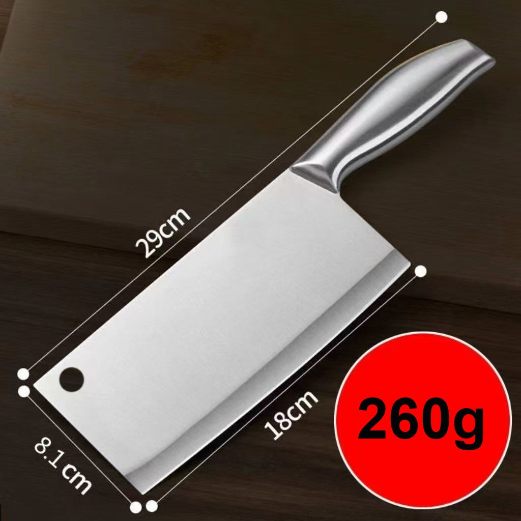 Stainless Steel Meat Cleaver Super Sharp Kitchen Knife, Butcher Chopper And Cleaver