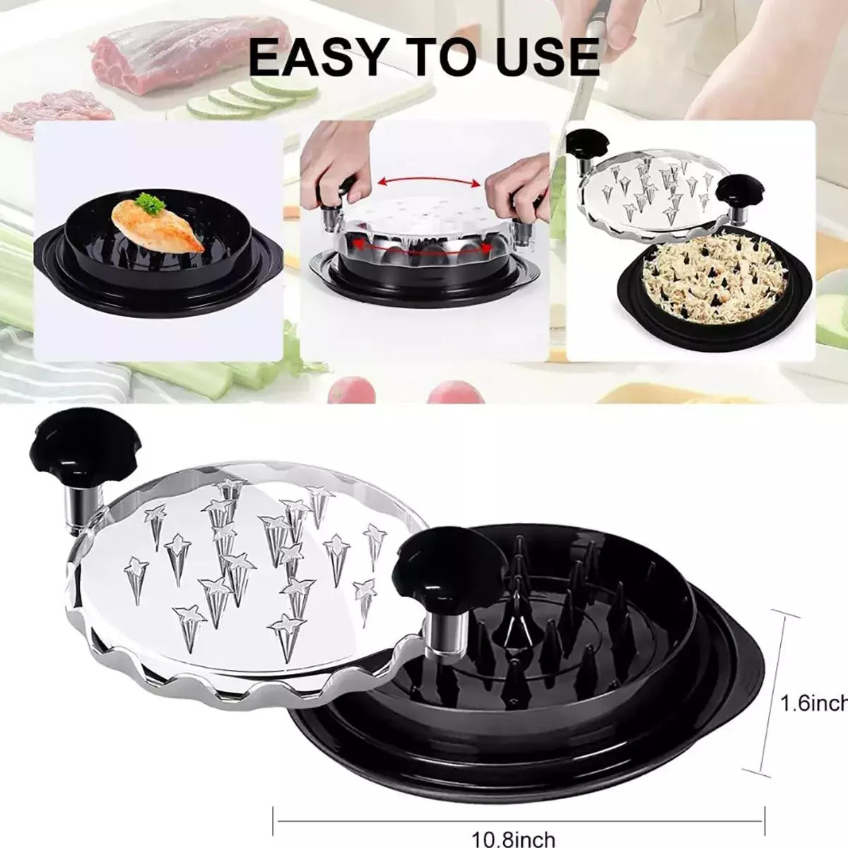 Large Chicken Shredder Tool – Twist Meat Grinder & Shredder Machine