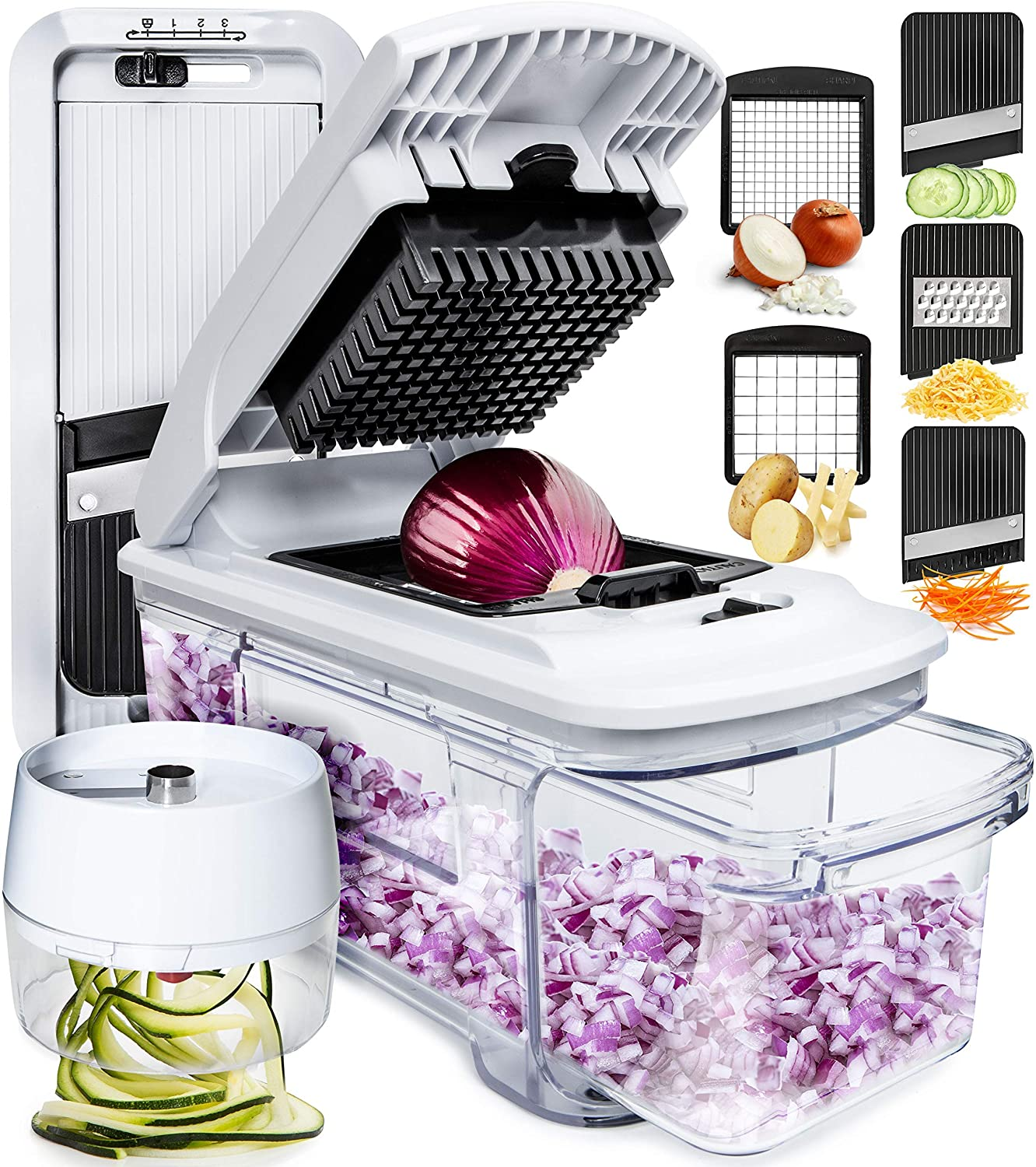 Vegetable Cutter Multifunctional Chopper Slicer Kitchen Accessory - USA  SELLER
