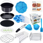 7 Inch OR 8 Inch Air Fryer Accessories Set - 12 Pcs