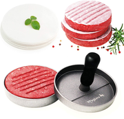 Non-Stick Burger Press With Free 100 Parchment Paper Sheets