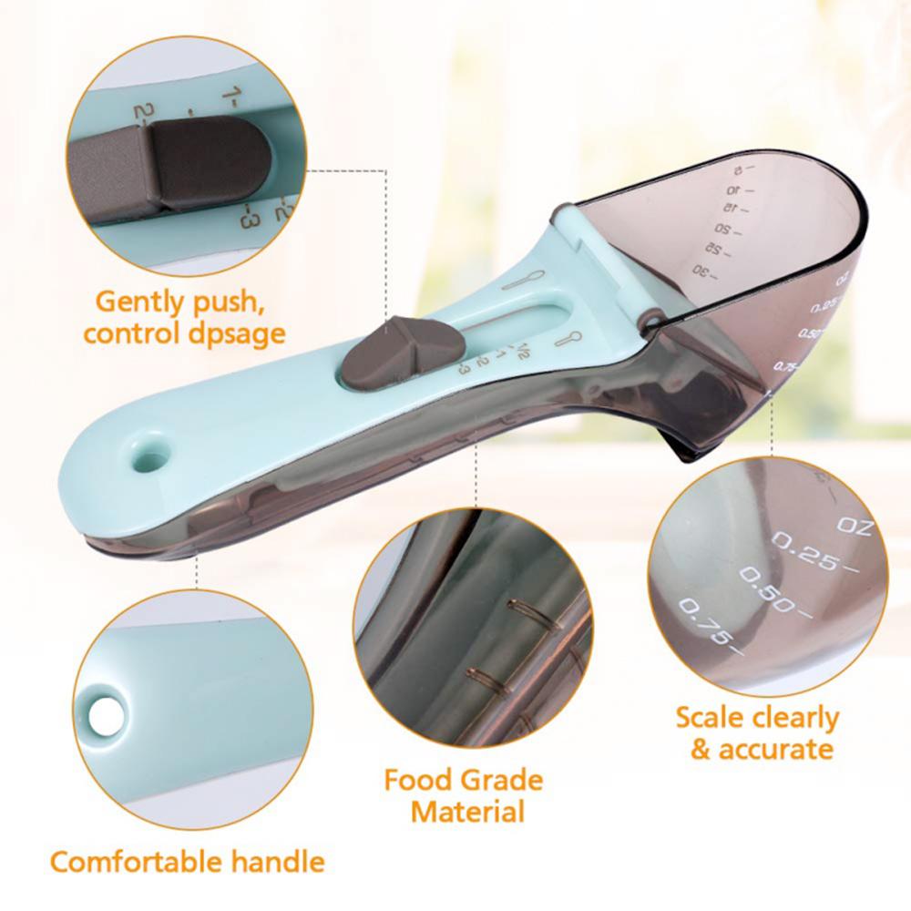 Adjustable Measuring Cups & Spoons Set – Multi-Functional Kitchen Baking Measuring Tools