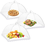 Reusable and Collapsible 3 or 6 Pack Food Covers 