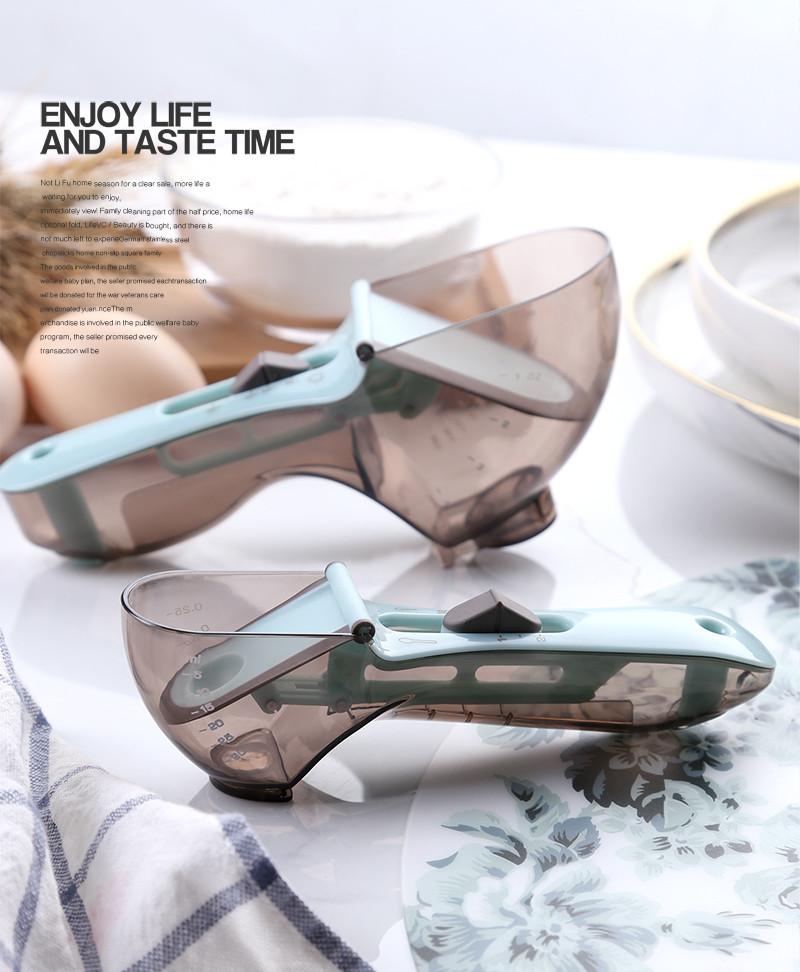 Adjustable Measuring Cups & Spoons Set – Multi-Functional Kitchen Baking Measuring Tools