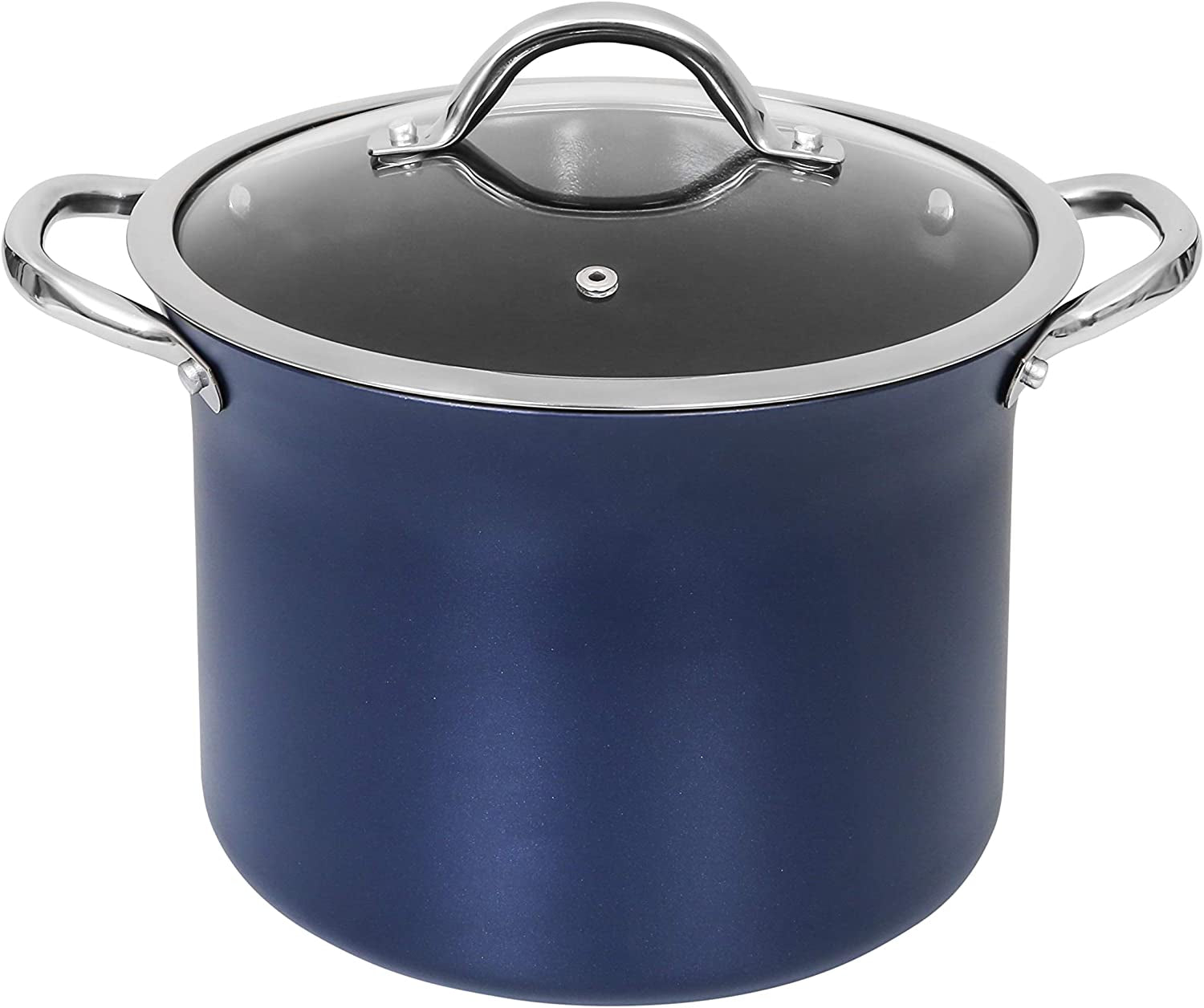 7 QT Copper, Granite, or  Sapphire Non Stick Stock Pot Casserole (Induction Compatible)