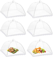 Reusable and Collapsible 3 or 6 Pack Food Covers 