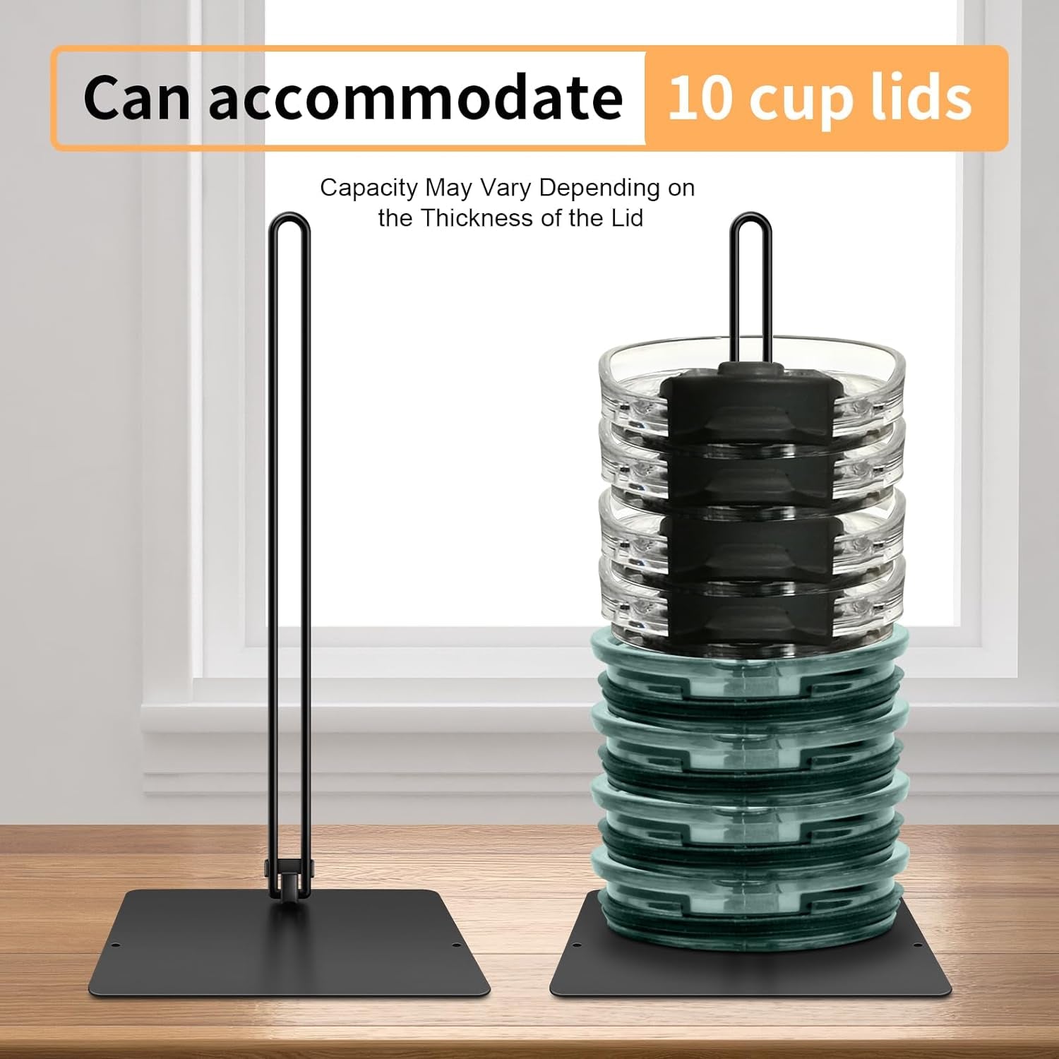 3PC Stacking Tumbler Lid Organizer 