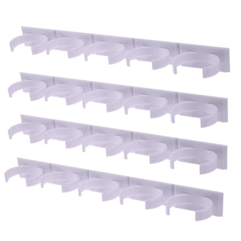 Kitchen Storage Rack, 20 pcs Cabinet Door Wall Mount Spice Holder