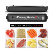 Automatic Vacuum Sealer Machine, Food Preservation With Seal Bags