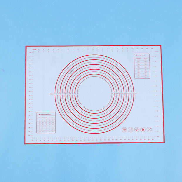 Extra Large 20" x 28" Non Stick Silicone Baking Mat with Measurements