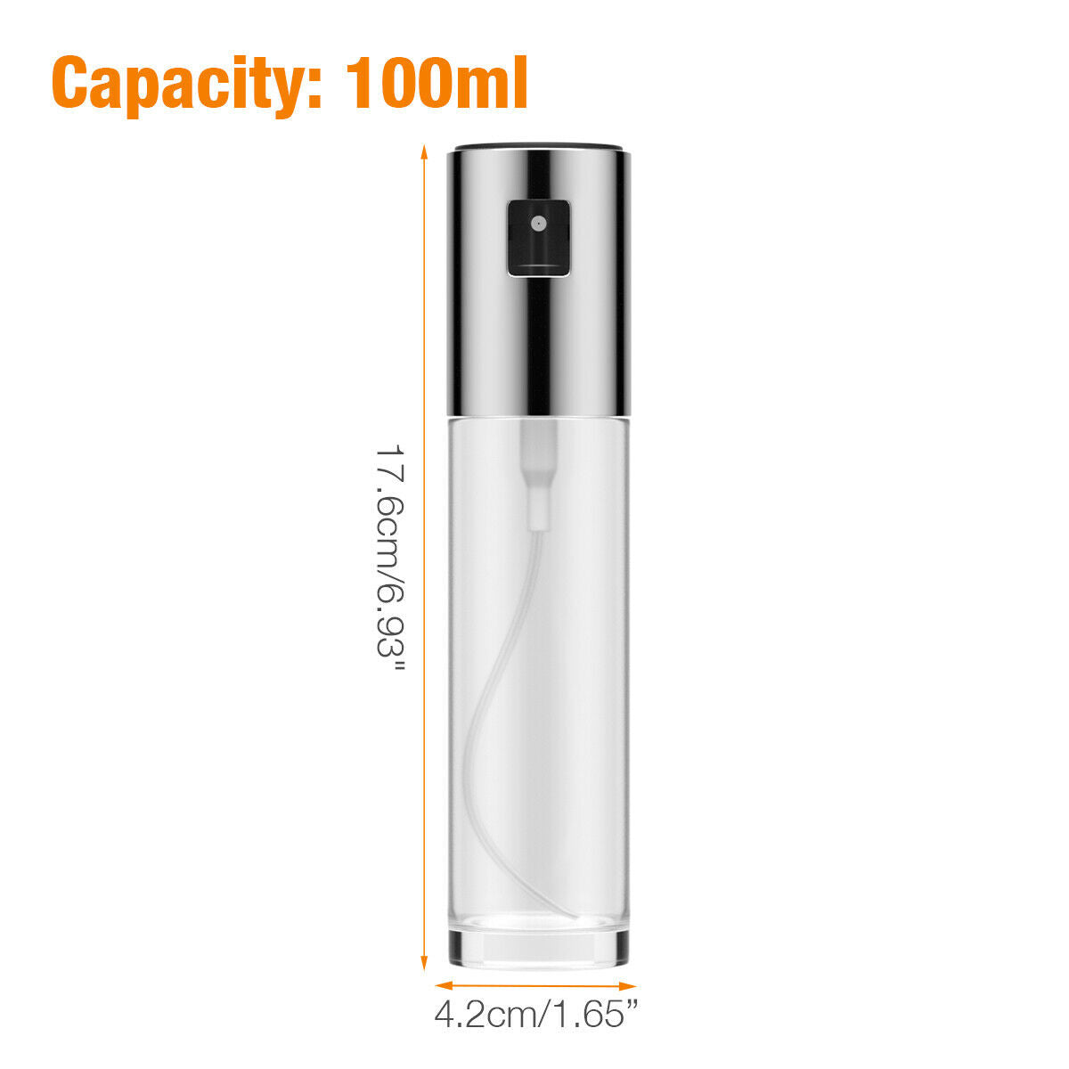 Premium Olive Oil Sprayer Bottle – Stainless Steel Cooking Oil Mister for Air Fryer, BBQ & Kitchen