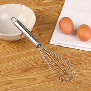 Set of 3 Stainless Steel Balloon Wire Whisks- 8/10/12 inch