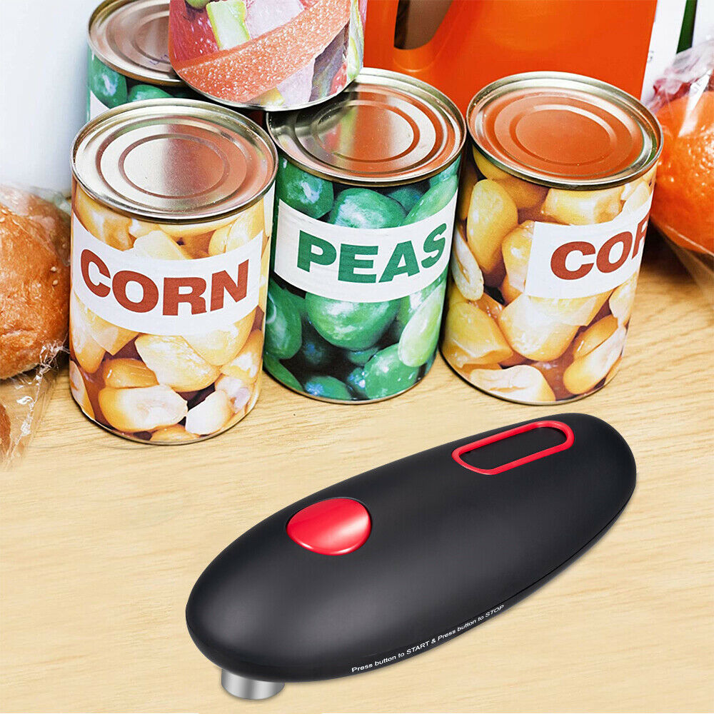 Electric Can Opener with Smooth Edge – Hands Free Automatic Kitchen Can Opener