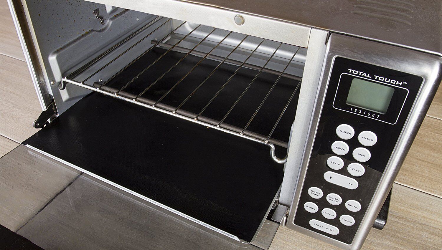 Reusable Nonstick Toaster Oven Liner – Heavy Duty BPA Free Oven Mat & Spill Protector