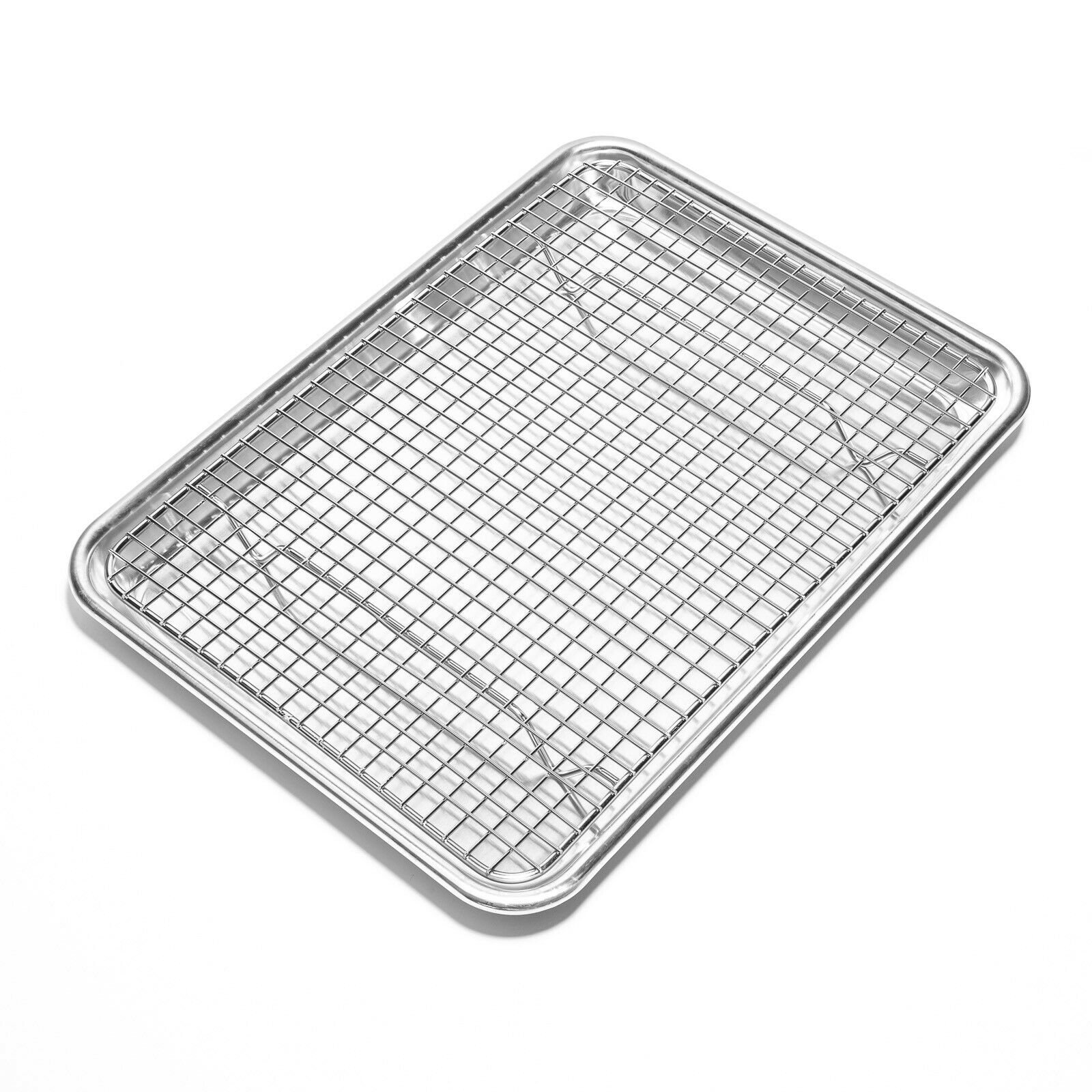 Heavy Duty Stainless Steel Cooling Rack – Oven Safe Baking & Cookie Cooling Wire Rack