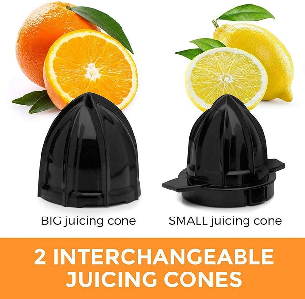 Electric Citrus Juicer, Orange Fruit Juice Press, Lemon Squeezer Extractor