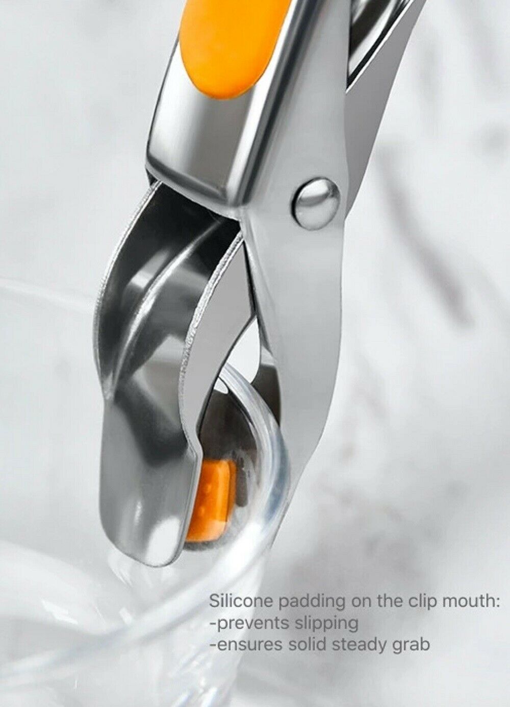 Stainless Steel Anti-Scald Pot Clip – Heat Resistant Plate, Bowl & Dish Gripper Tongs