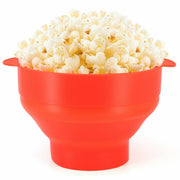 Microwave Silicone, Collapsible Popcorn Popper Maker