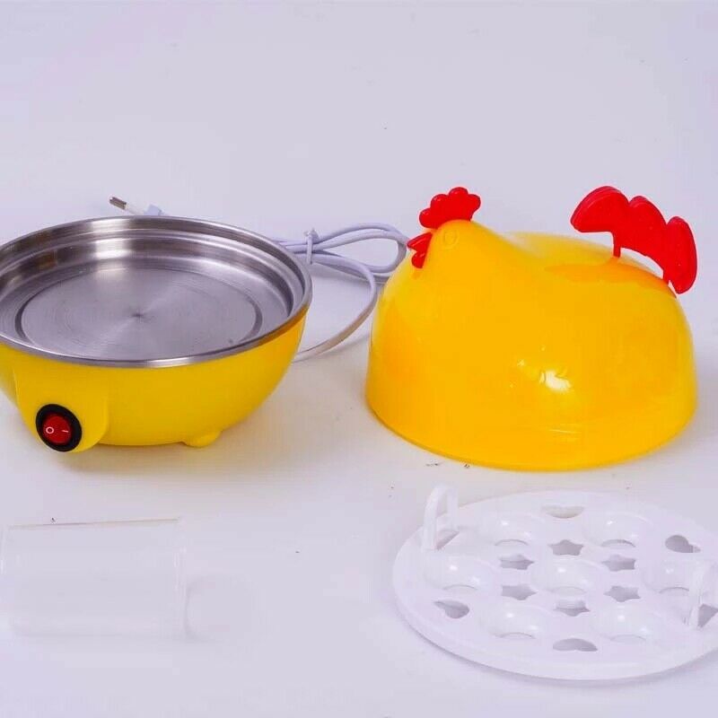 Electric Egg Cooker & Rapid Egg Boiler – Auto Shut-Off 7 Egg Steamer for Hard Boiled Eggs
