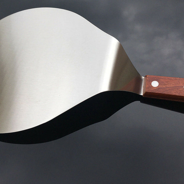 13inch Long Wooden Handle Stainless Steel Cake And Pizza Peel