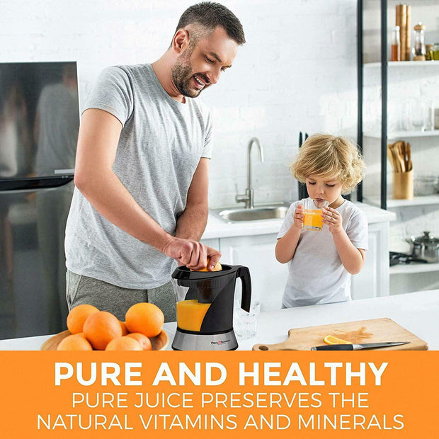 Electric Citrus Juicer, Orange Fruit Juice Press, Lemon Squeezer Extractor