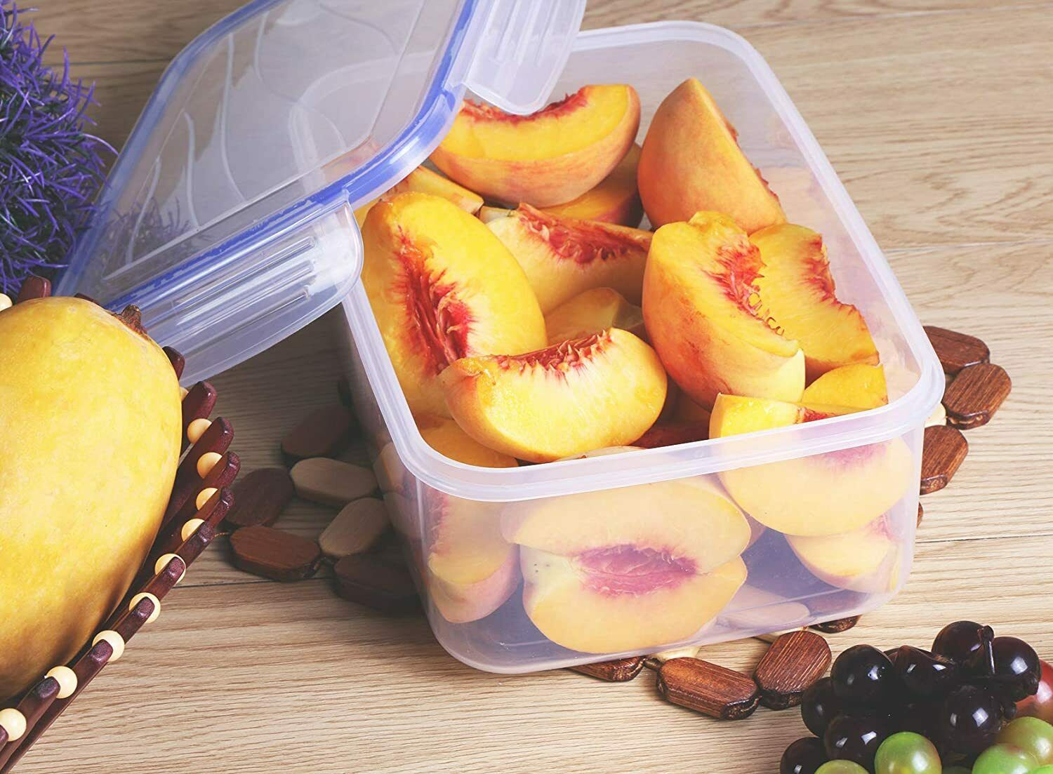 18 Pieces Plastic Food Containers set