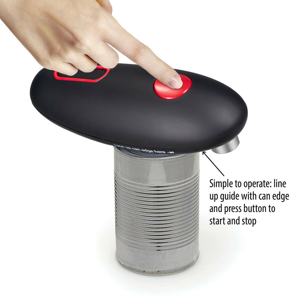 Electric Can Opener with Smooth Edge – Hands Free Automatic Kitchen Can Opener