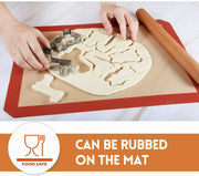 3-Pack Silicone, Nonstick, Heat Resistant, Baking Oven Mats