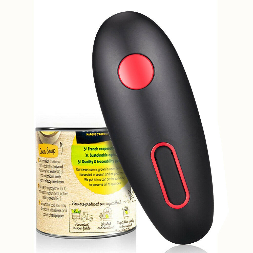 Electric Can Opener with Smooth Edge – Hands Free Automatic Kitchen Can Opener