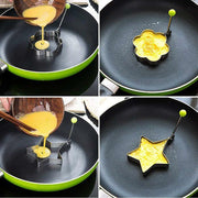 5Pcs Non Stick Stainless Steel, Fried Egg, Pancake Ring Mold